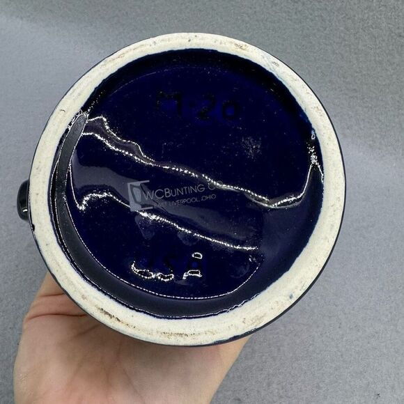 University of Colorado Cobalt Blue Gold Denver Ceramic Beer Collegiate Stein Mug - Picture 5 of 5